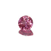Schöner Fancy Pink Saphir im Rundschliff 1,04 ct.