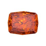 Sehr-schöner-Rot-Oranger-Sphalerit-Fancy Kissenschliff-1183-ct