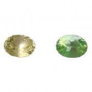Seltenheit Fluoreszierender Opal aus Mexiko im facettierten Oval Schliff mit 2,12,ct. V